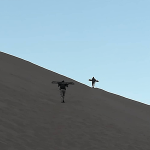 Sandboard en las dunas