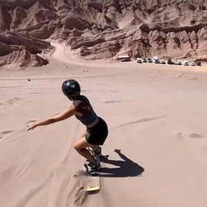 Sandboard en las dunas